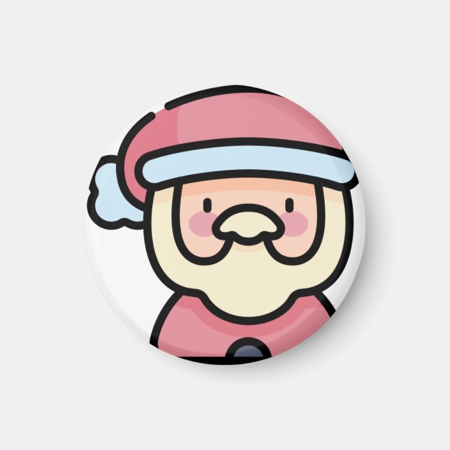 Imán santa claus (Frente)