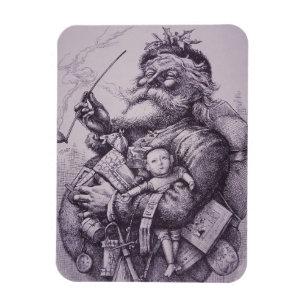 Imán Santa Claus
