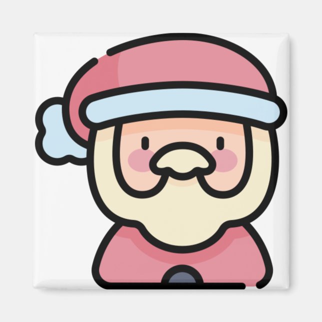 Imán santa claus (Frente)