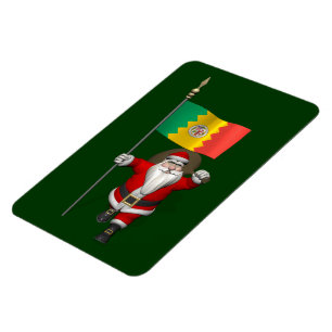 Imán Santa Claus Con El Fin De Los Ángeles