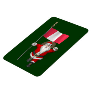 Imán Santa Claus Con El Fin Del Perú