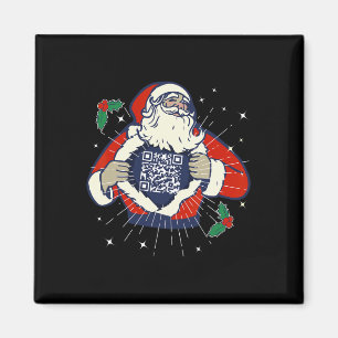 Imán Santa Claus es gracioso el código de fans de Trump