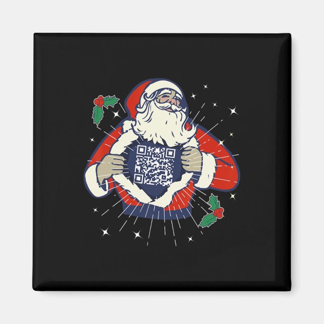 Imán Santa Claus es gracioso el código de fans de Trump (Frente)