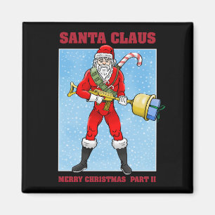 Imán Santa Claus Feliz Navidad Parte 2