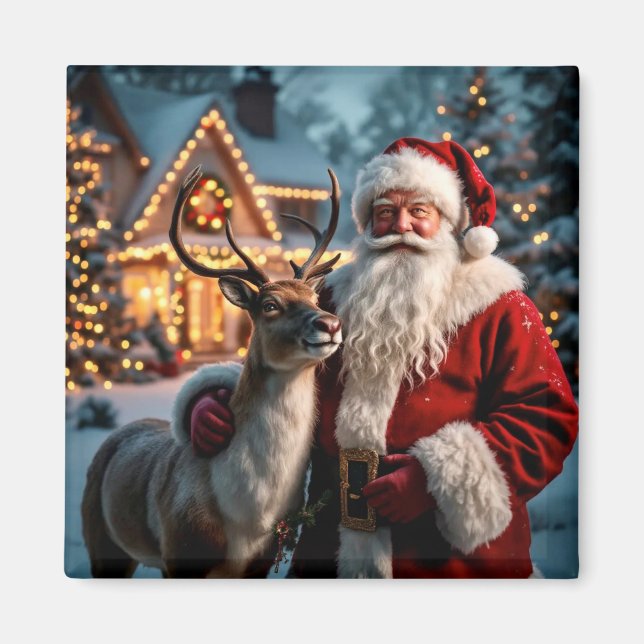 Imán Santa Claus Magnet (Frente)