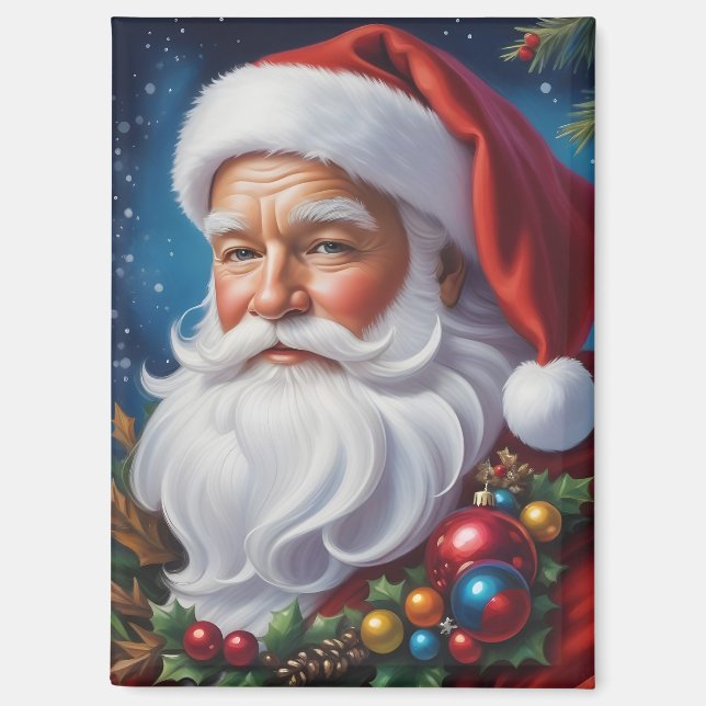 Imán Santa Claus Magnet (Anverso)