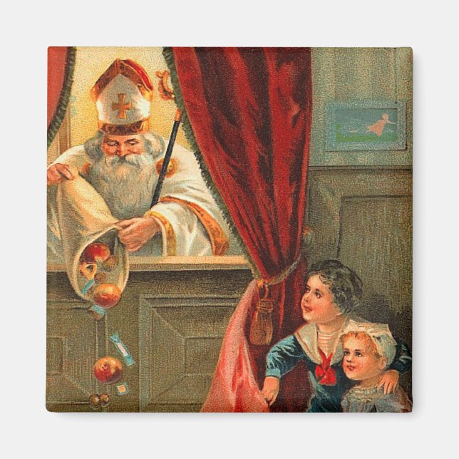 Imán Santa Claus Magnet para las vacaciones (Frente)