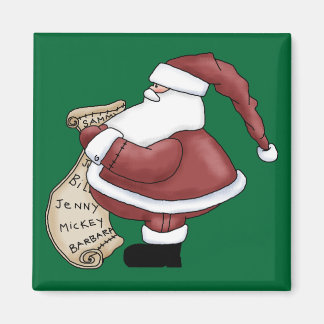 Imán Santa Claus San Nick Jolly Feliz Navidad