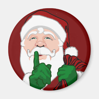 Imán Santa Cláusula Magnets Diversión Santa Decoración 