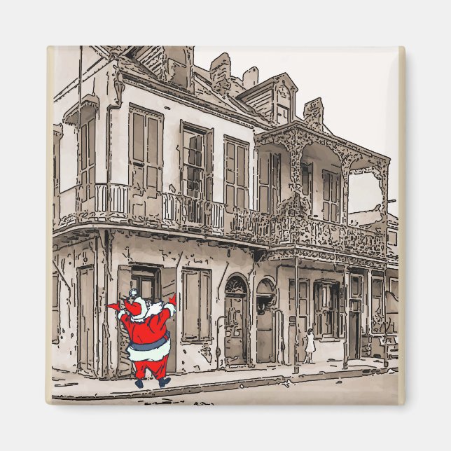 Imán Santa Clube en Desire St (Frente)