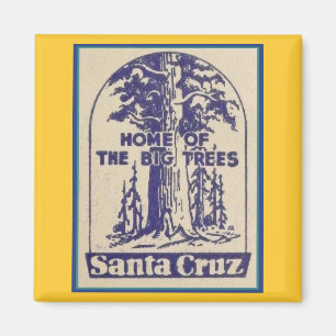 Imán Santa Cruz Califonia - Casa de los Grandes Árboles