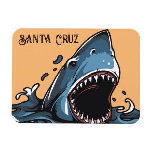 Imán Santa Cruz, California Kitchen Magnet