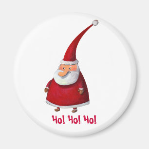 Imán Santa divertido