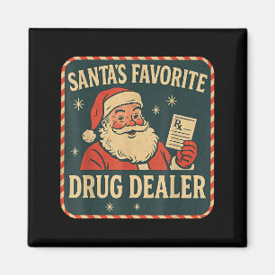 Imán Santa Droga Favorita Er Navidad Farmacéutico Salud