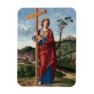 Imán Santa Elena con la Vera Cruz Arte Sagrado