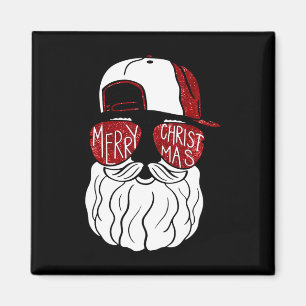 Imán Santa Face Navidades Sungles Tee Xmas