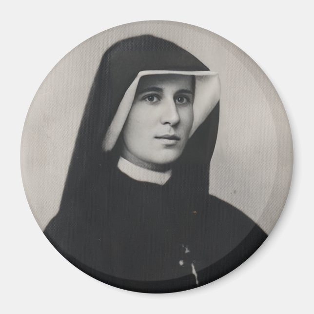 Imán Santa Faustina Kowalska (Frente)