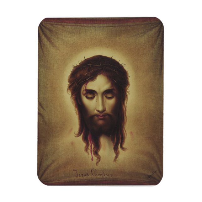 Imán Santa Faz de Jesucristo (Vertical)
