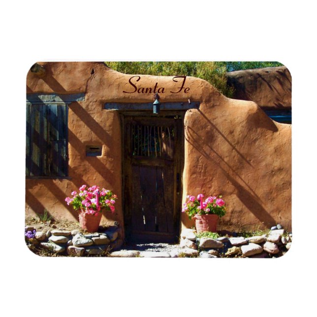 Imán Santa Fe, Nuevo México (Horizontal)
