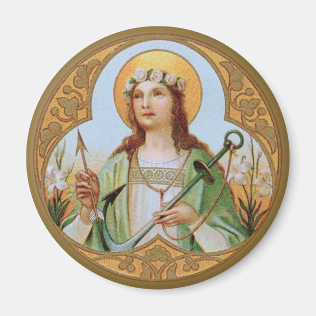 Imán Santa Filomena (BK 005) (Frente)