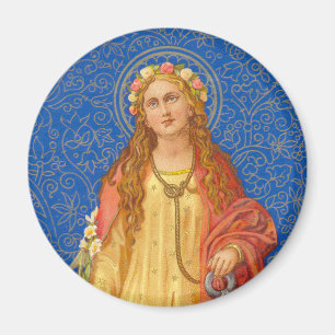 Imán Santa Filomena con ancla (SNV 051)