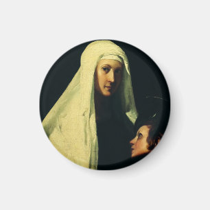 Imán Santa Francisca de Roma por Giovanni Antonio Galli