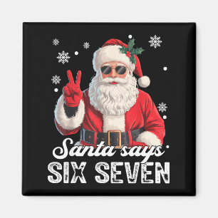 Imán Santa Genial Dice 67 Meme Divertido Navidad Xmas H