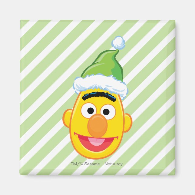 Imán Santa Hat Bert (Frente)