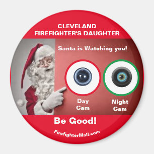 Imán Santa, hija de CLEVELAND FIREFIGHTER, está mirando