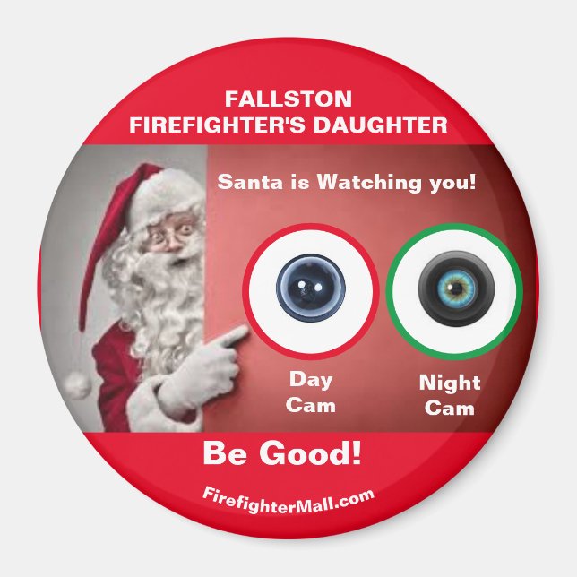 Imán Santa, HIJA DE FALLSTON FIREFIGHTER, está mirando (Frente)