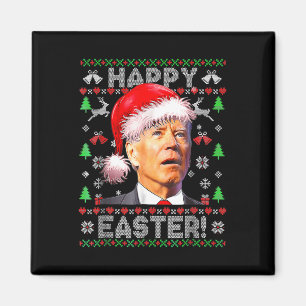 Imán Santa Joe Biden Feliz Pascua Navidades feos 1