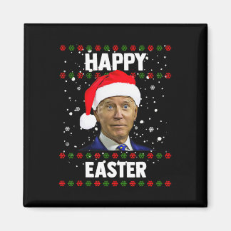 Imán Santa Joe Biden Feliz Pascua Navidades feos sudan