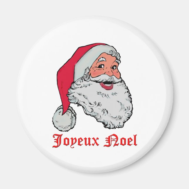 Imán Santa Joyeux Noel Magnets (Frente)