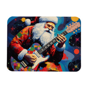 Imán Santa Jugando La Guitarra