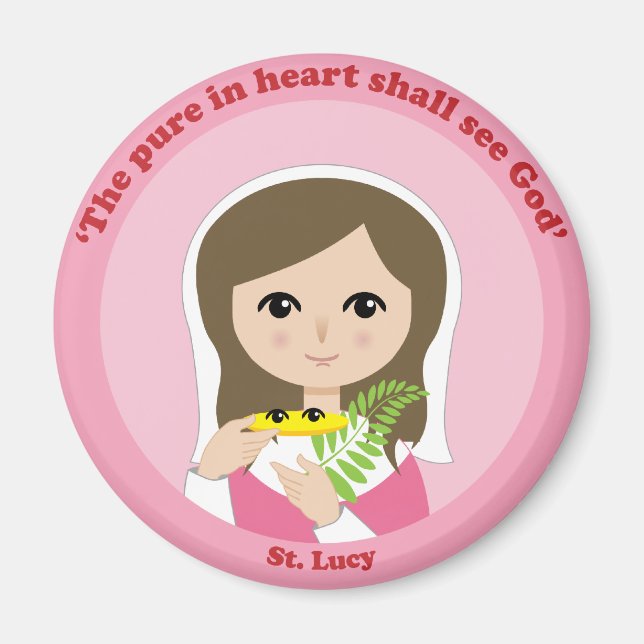 Imán Santa Lucía (Frente)