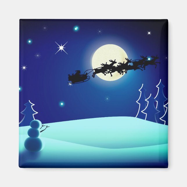 Imán Santa Magnet (Frente)