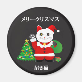 Imán Santa Maneki Neko