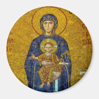Imán Santa María Bizantina Theotokos Magnet Hagia Sophi