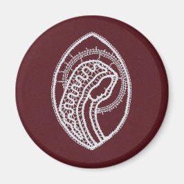 Imán Santa María de la Virgen, encaje