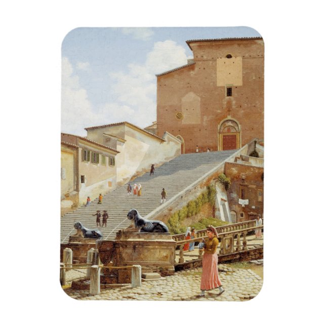 Imán Santa Maria in Aracoeli en Roma (Vertical)