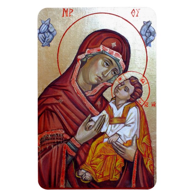 Imán Santa María Theotokos (Vertical)