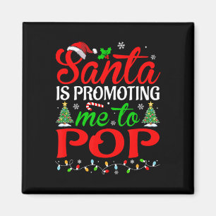 Imán Santa Me Está Promocionando A Los Navidades Festiv