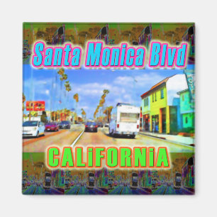 Imán "Santa Monica Blvd 2" Magnate