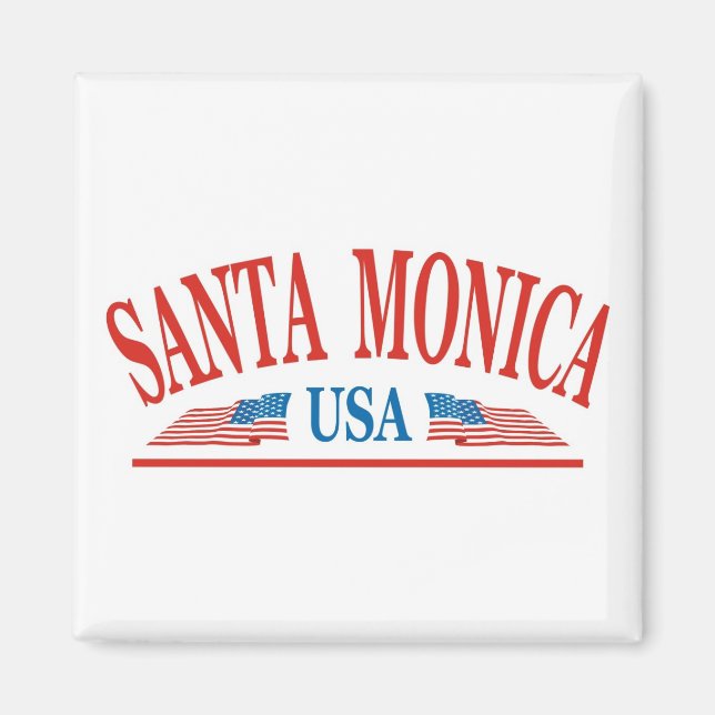 Imán Santa Monica California USA (Frente)