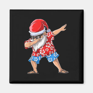 Imán Santa Navidades En Julio Hombres Graciosos Tropica