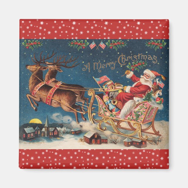 Imán Santa Patriótica (Frente)