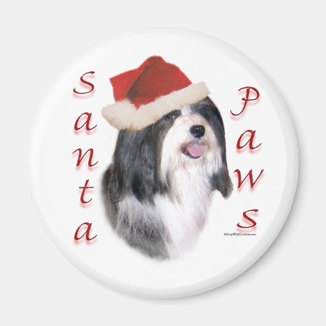 Imán Santa Paws de La Habana (Frente)