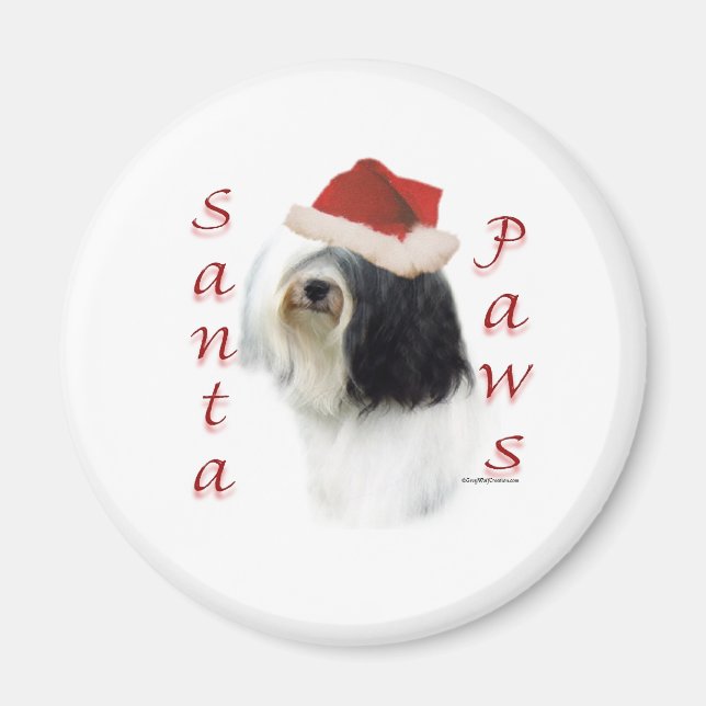 Imán Santa Paws, un territorio tibetano (Frente)