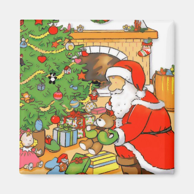 Imán Santa Present Magnet (Frente)