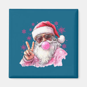 Imán Santa Retro Vintage Navidad Chicle Burbuja Nk Sung